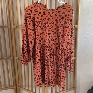 Leopard dress- Art Class size large